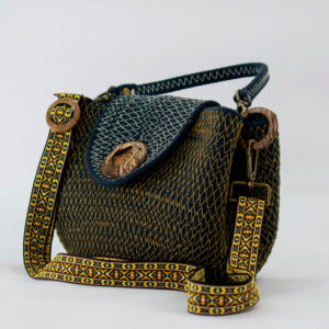 Carteras Luna Coco Raymi Negro Amarillo