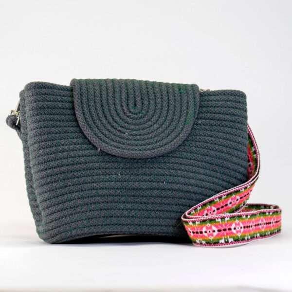 Carteras Luna Coco Raymi Gris Rosado - Imagen 3